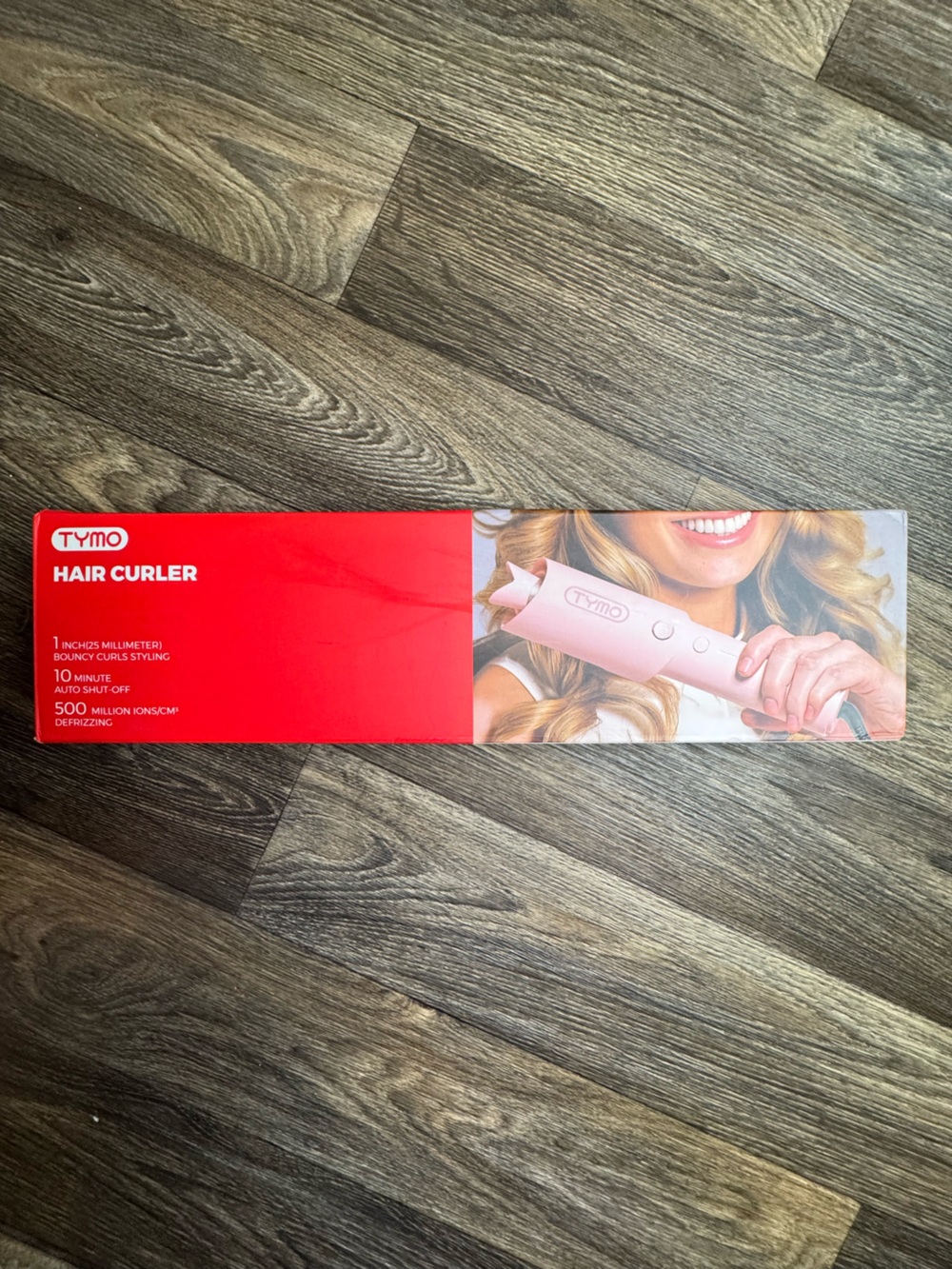 Tymo Pink Automatic Hair Curler — Easy One-Step Styling